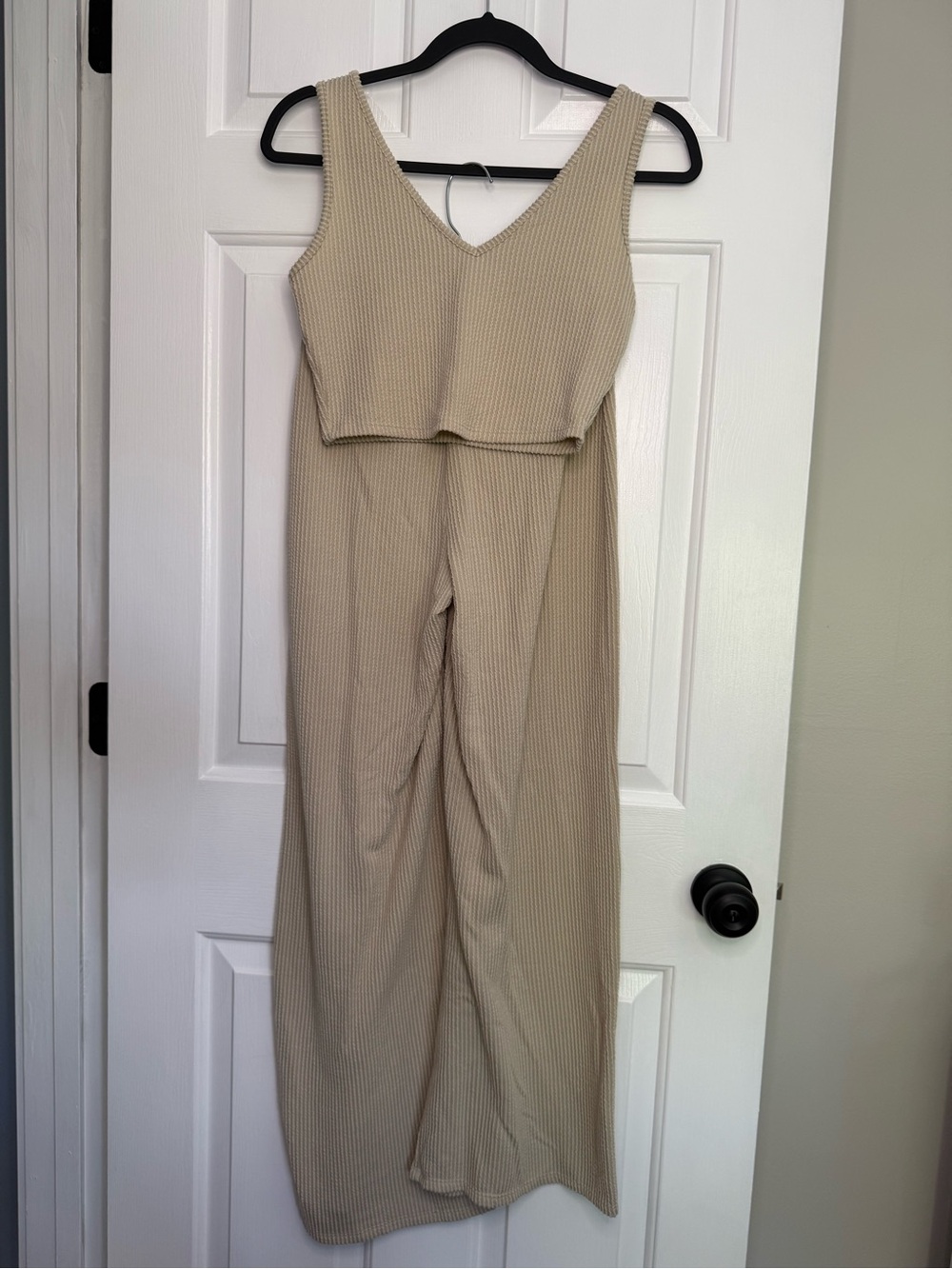 21 Saints V-neck Ribbed Set